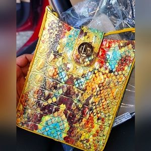 Ombre Melbourne Collection Sunny Viper Crossbody Bag